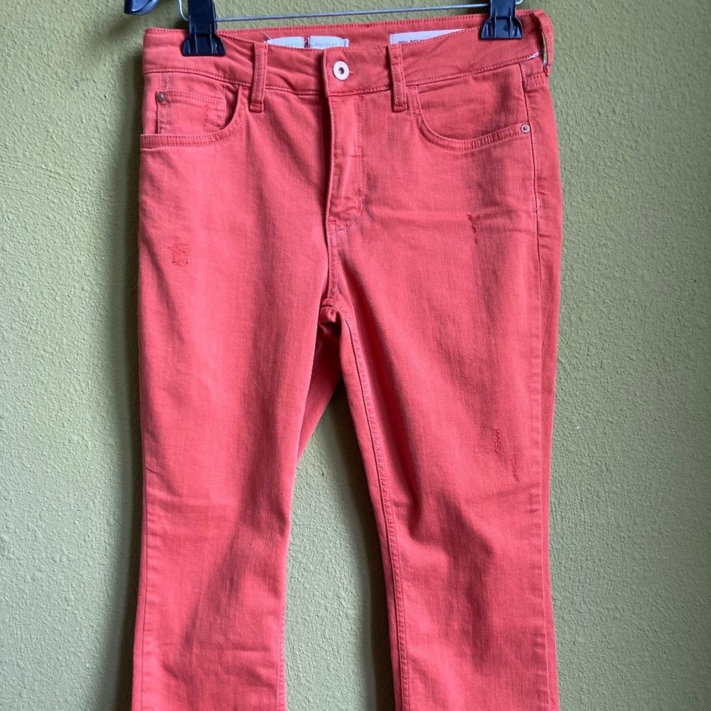 Pilcro Orange, High Waisted Jeans